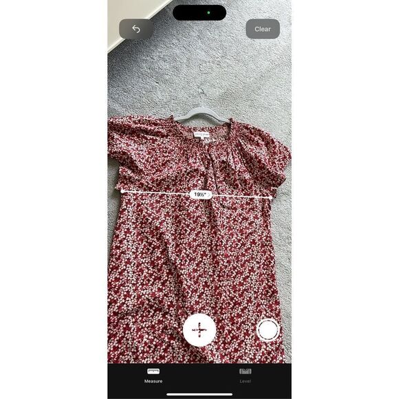 NWOT Apiece Apart Deia Mini Dress In Mango Bouquet, $312 Med - Picture 7 of 7